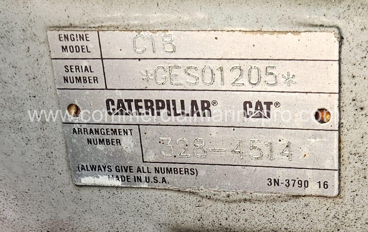 Single CAT C18 Marine Genset
