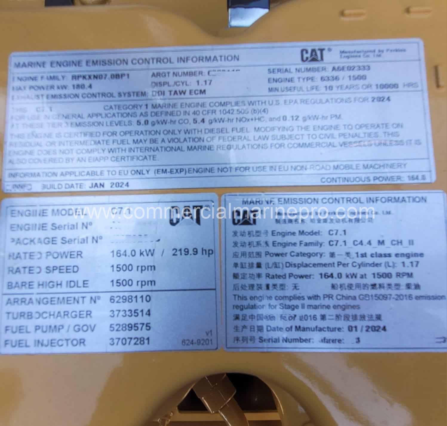 Pair CAT C7.1 Generator Sets - NEW - Image 7