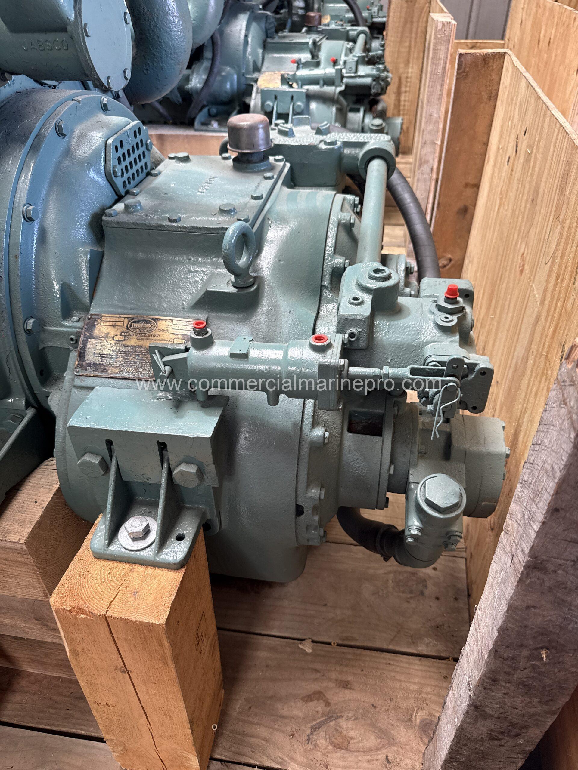 Twin Disc 514C Marine Gear - Ratio 2.5:1 - 780 hours