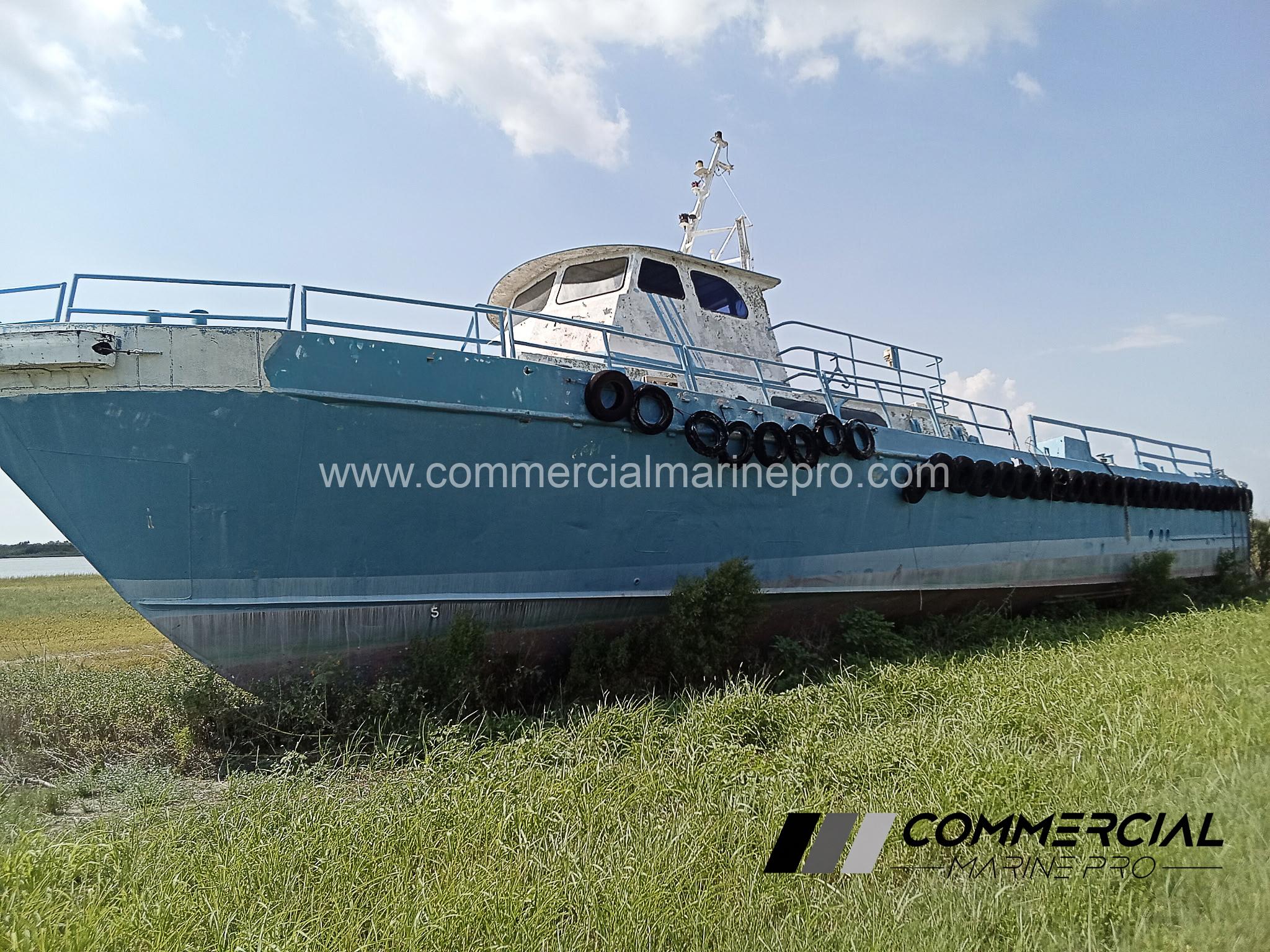 90' CAMCRAFT ALUMINUM CREW BOAT