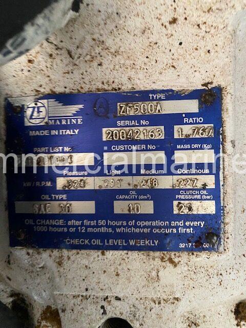 Pair CAT C18 Marine Propulsion Engines
