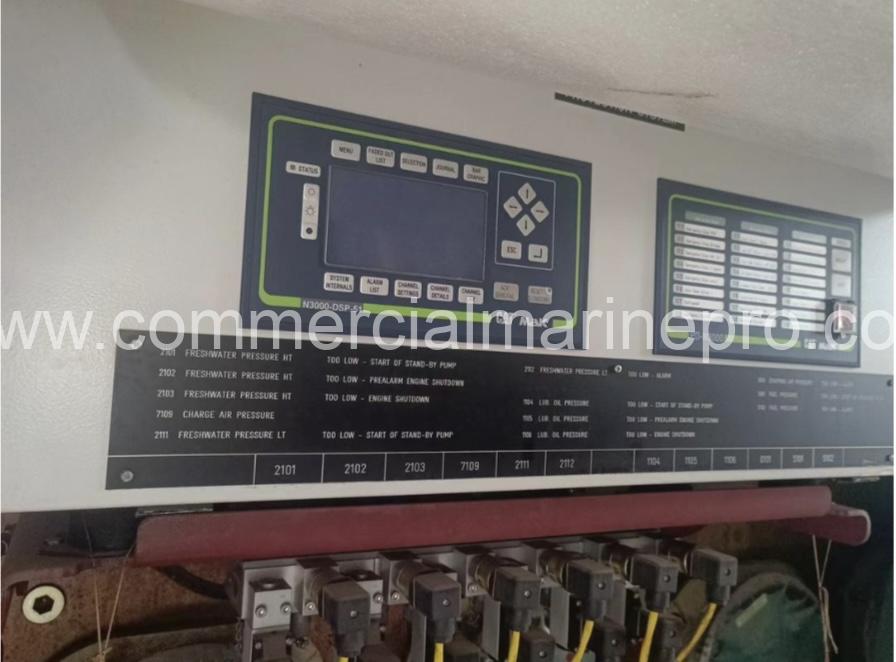 Pair MAK 6M25C MARINE PROPULSION ENGINE - Image 2