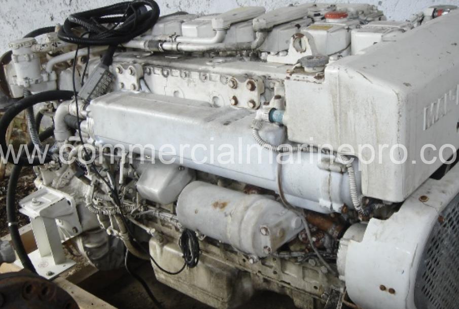 Pair MAN R6-730 Marine Engines w/ZF Gearboxes - 2008 - Image 3