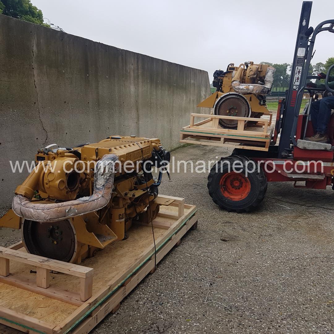Pair CAT 3196 Marine Engines - Image 2