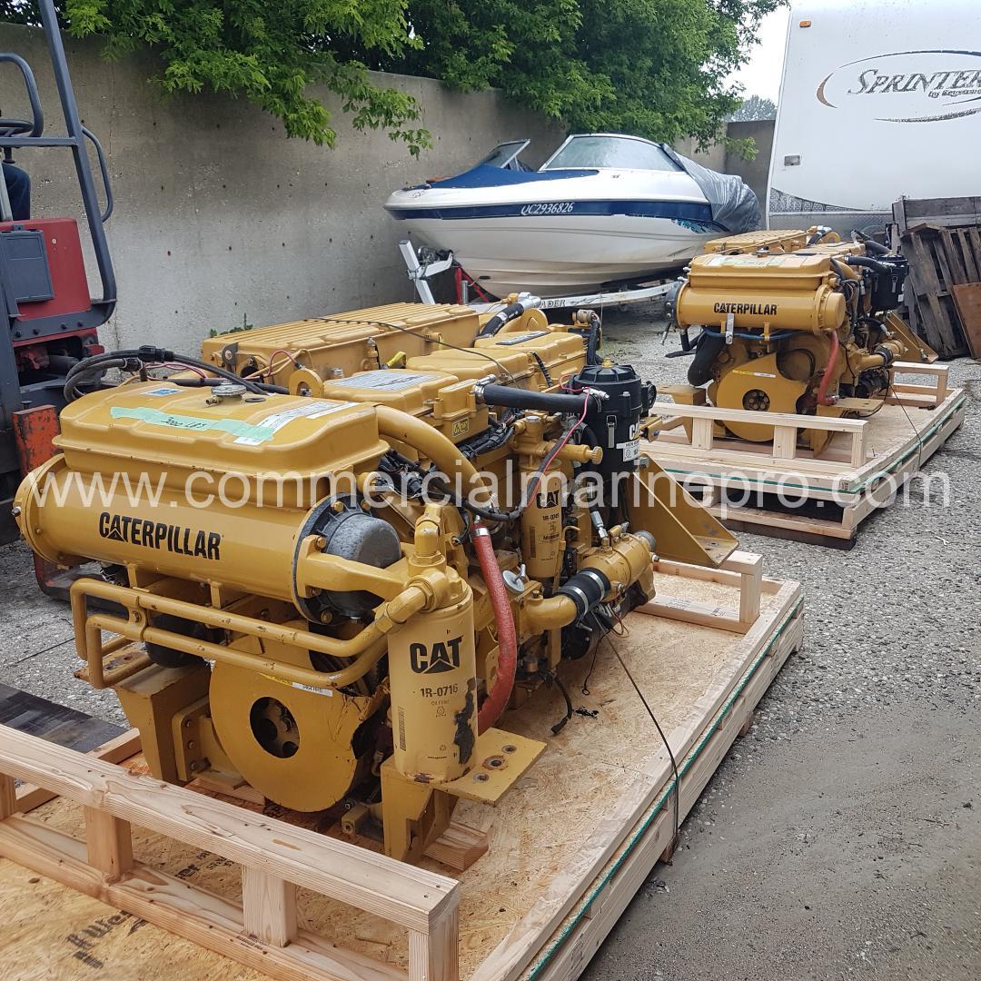 Pair CAT 3196 Marine Engines - Image 5