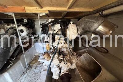 Pair CAT C18 Marine Propulsion Engines