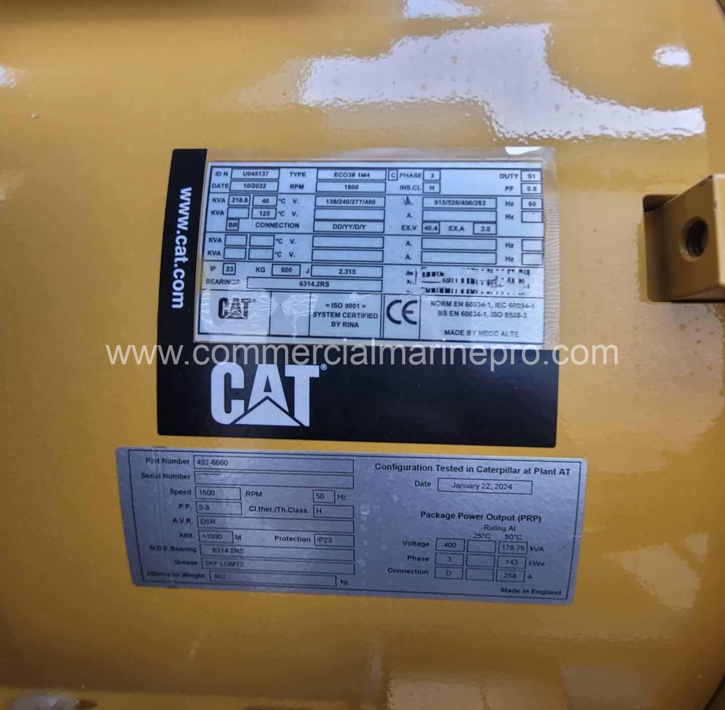 Pair CAT C7.1 Generator Sets - NEW - Image 3