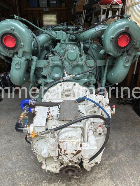 Detroit Diesel 12V92TA Marine Engine / ZF Gear