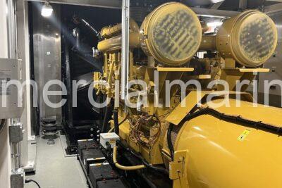 Caterpillar 3516C 2500KW Enclosed Standby Diesel Generator Set
