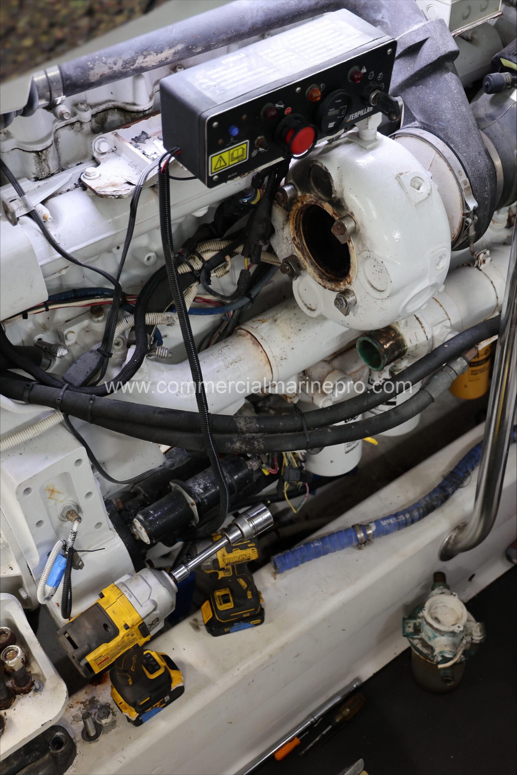 Single or Pair CAT C18 Marine Propulsion Engines