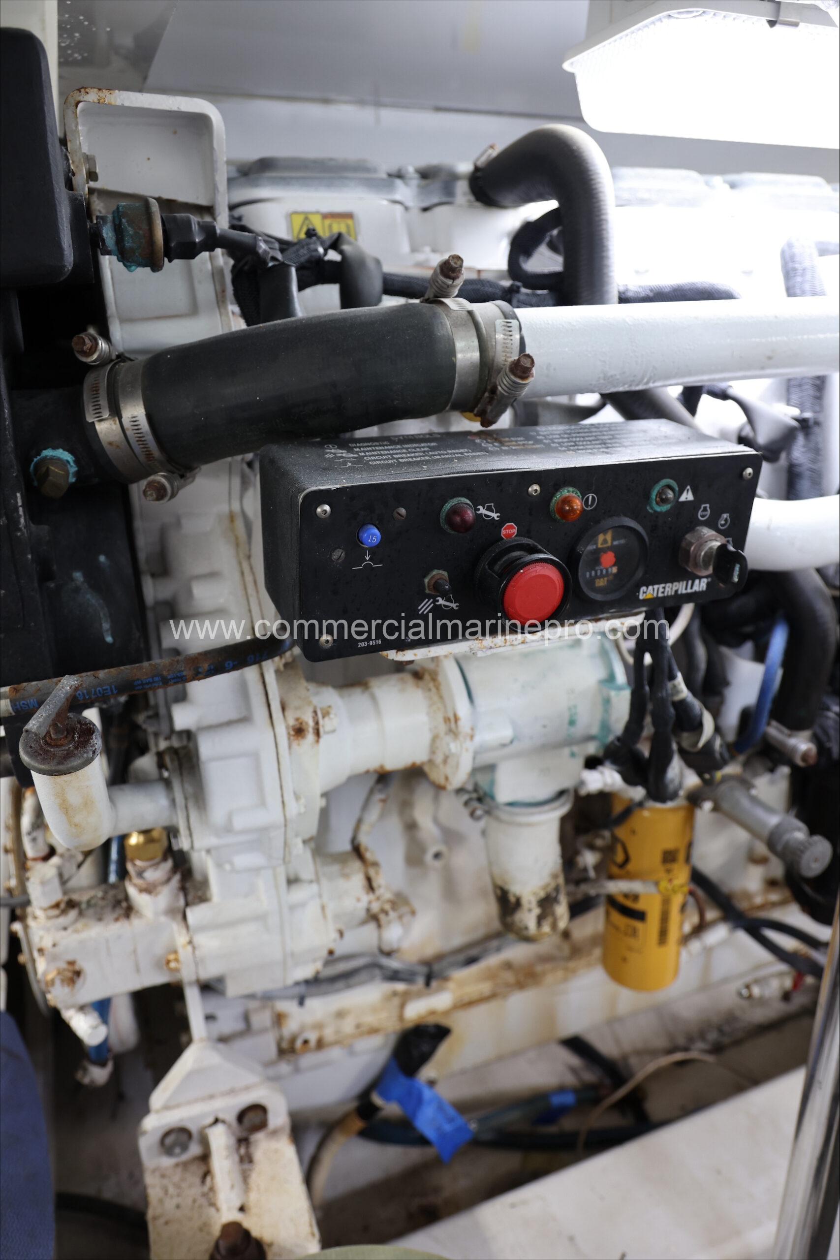 Single or Pair CAT C18 Marine Propulsion Engines
