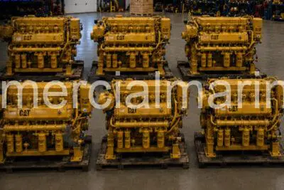 (6) CATERPILLAR C18 MARINE ENGINES - 470HP