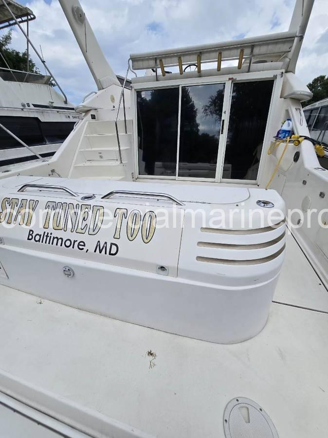 Searay 440 Express Bridge Power Boat - Image 8