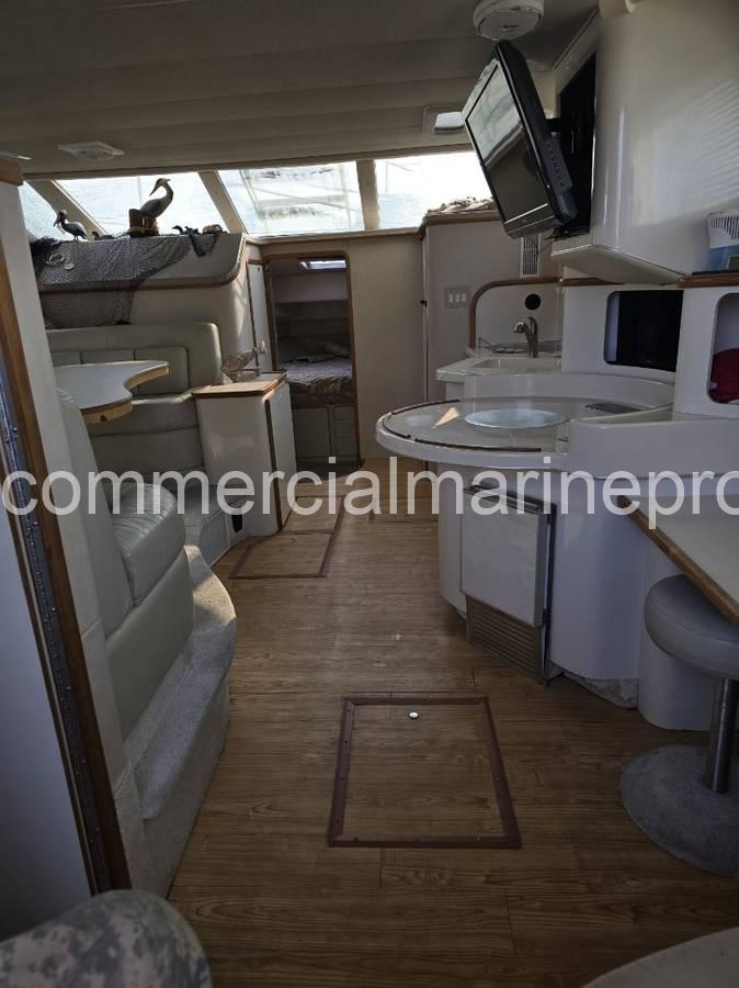 Searay 440 Express Bridge Power Boat - Image 15