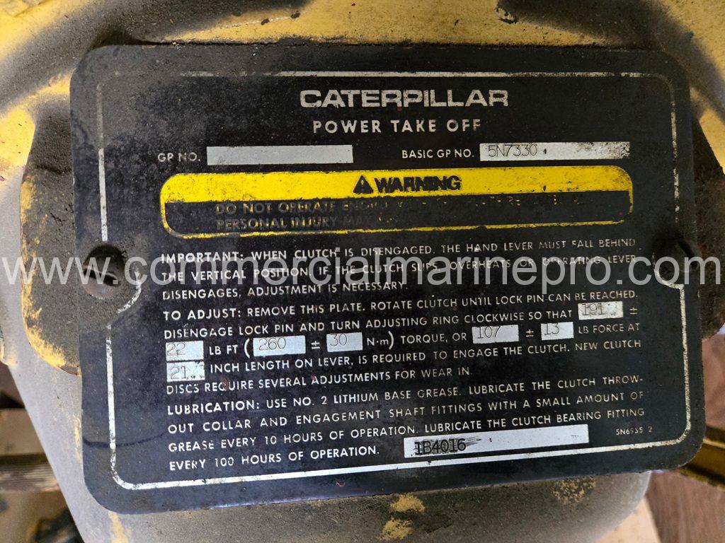 CATERPILLAR 3412 DITA MARINE DIESEL ENGINE – 671 HP - Image 6