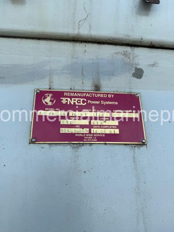 EMD 12-645 E6 Marine Engine - Image 2