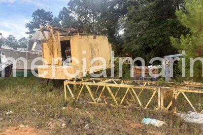 Pedestal/track Mount 50' Boom Crane