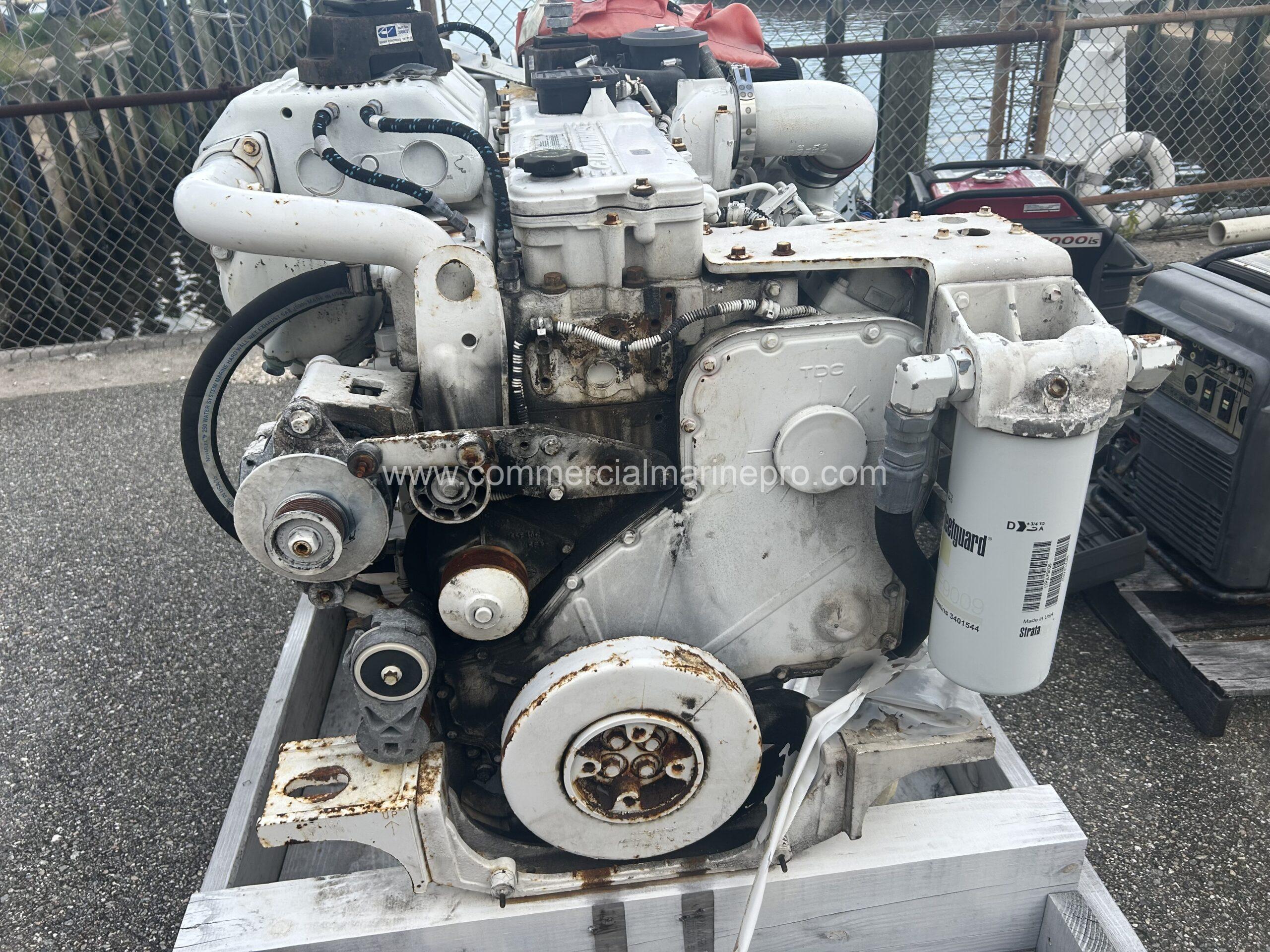 Single or Pair Cummins QSC 8.3 Marine Propulsion Engines for Rebuild