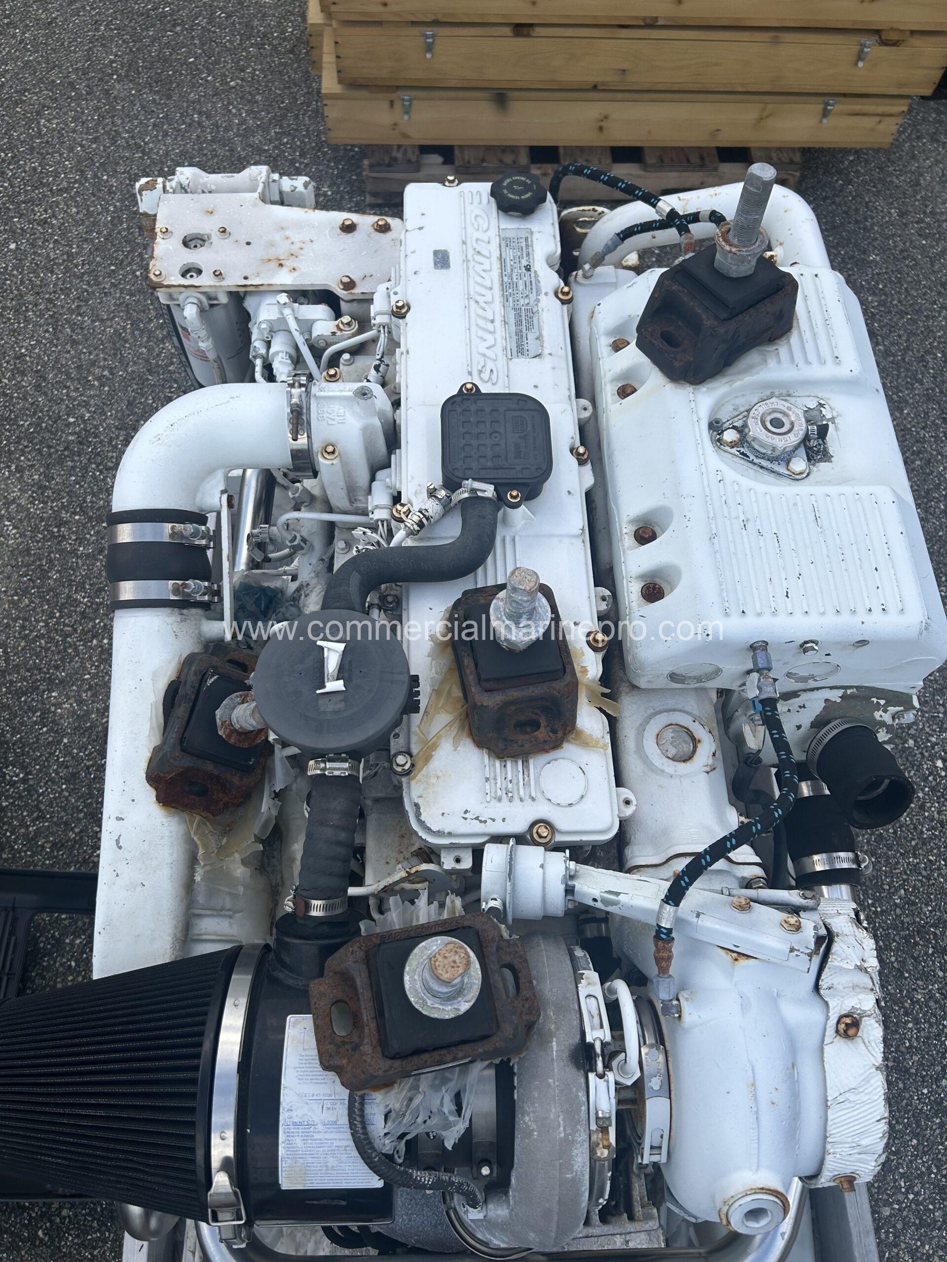 Single or Pair Cummins QSC 8.3 Marine Propulsion Engines for Rebuild