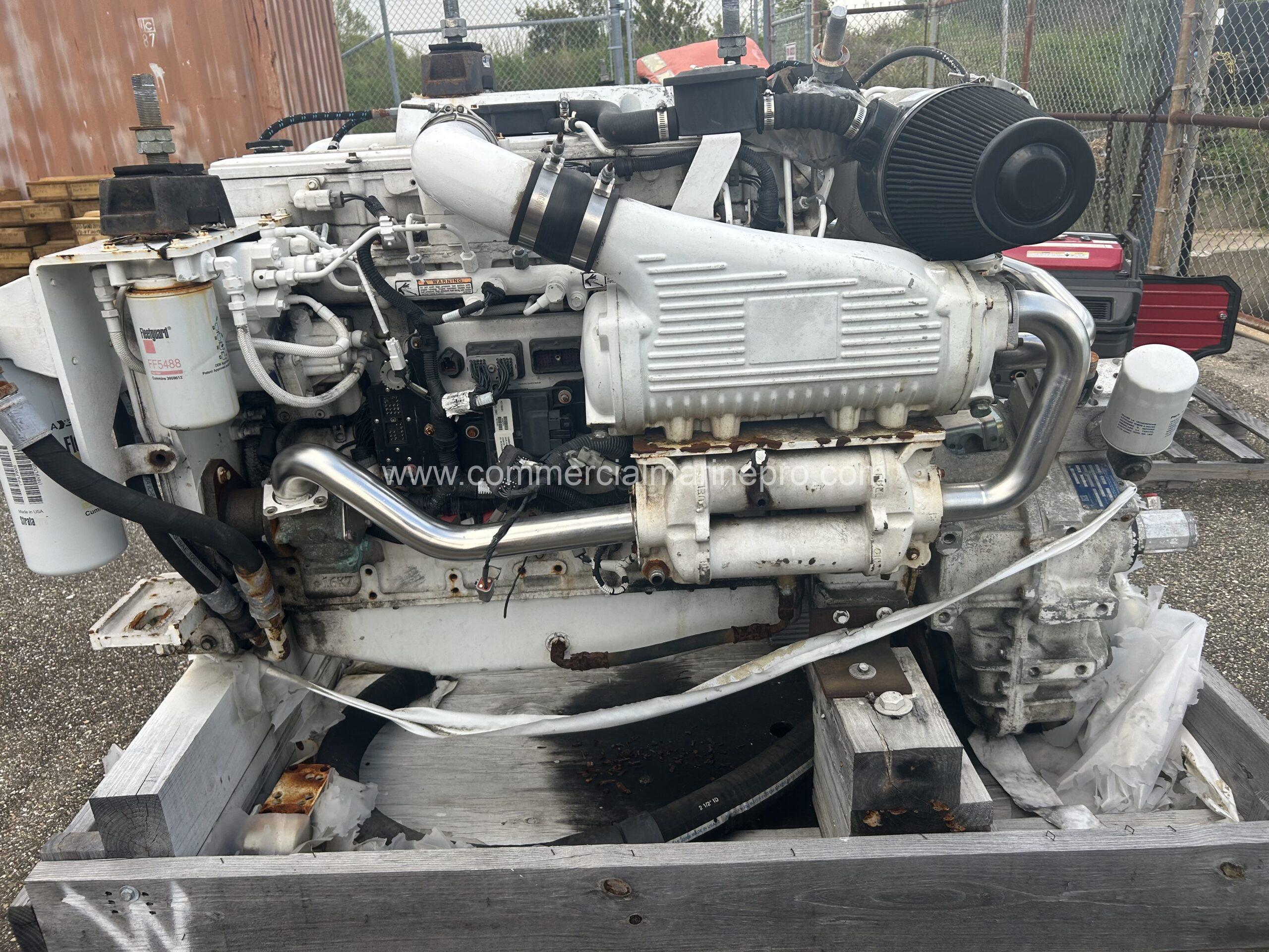 Single or Pair Cummins QSC 8.3 Marine Propulsion Engines for Rebuild