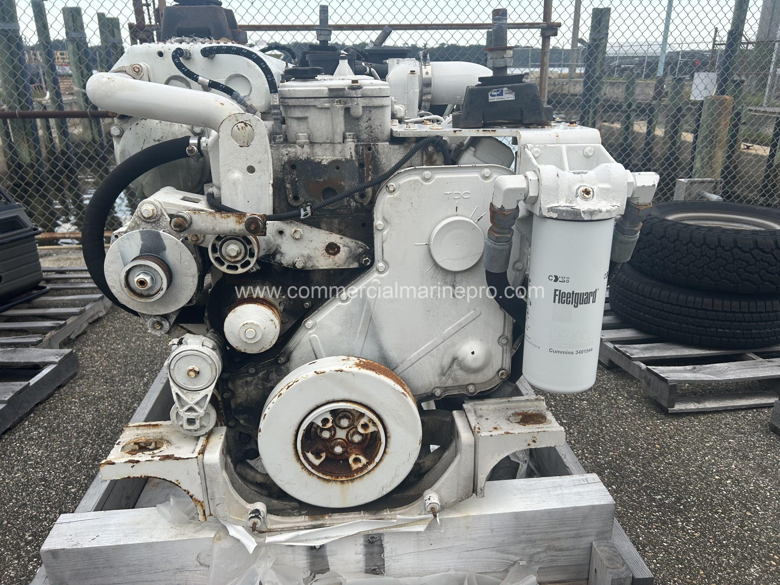 Single or Pair Cummins QSC 8.3 Marine Propulsion Engines for Rebuild