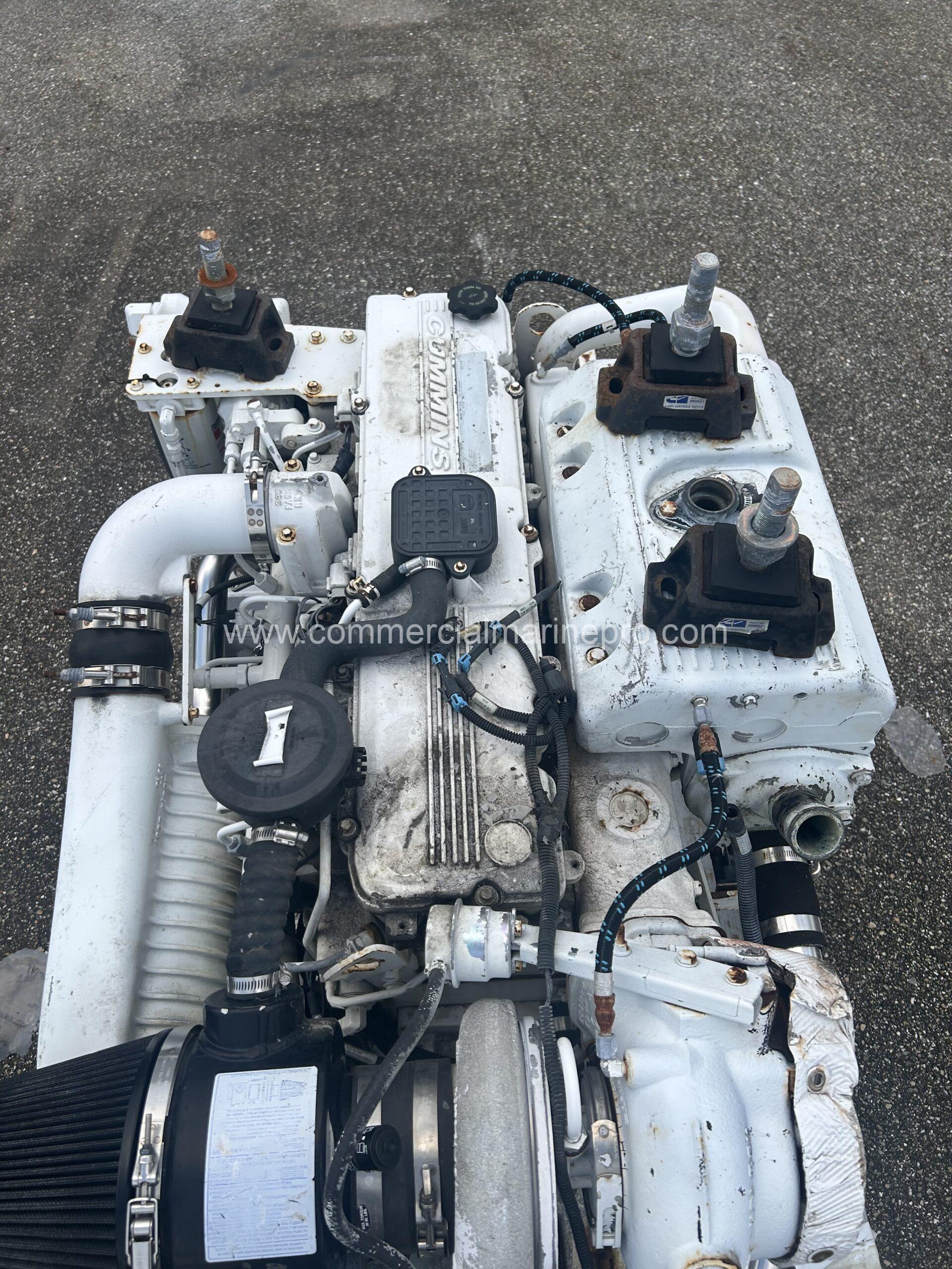 Single or Pair Cummins QSC 8.3 Marine Propulsion Engines for Rebuild