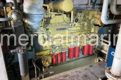 Single CAT 3512 Marine Propulsion Engine 50Y - Low Hours