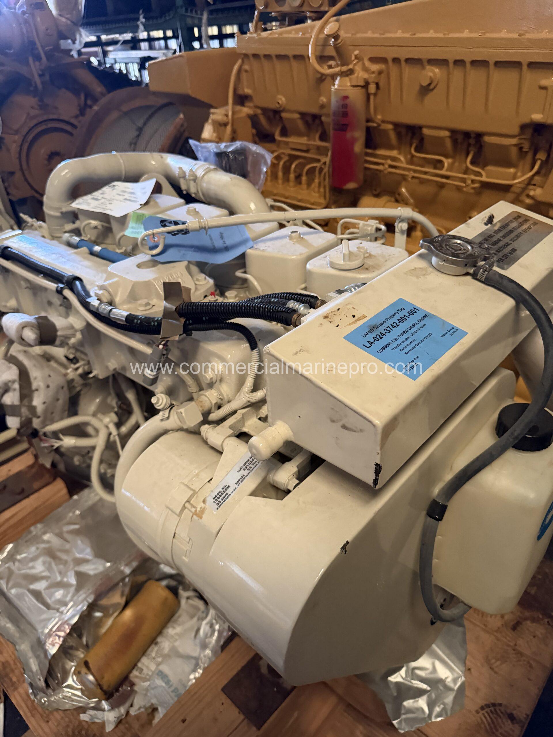 Single Cummins 6BT 210 New Surplus - Image 3