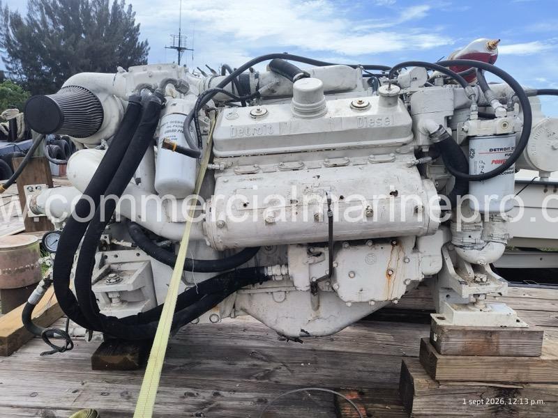 Single or Pair Detroit 8v92 Marine Propulsion Engines