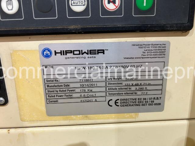 HIPOWER HPW-180 T6 Industrial Diesel Generator