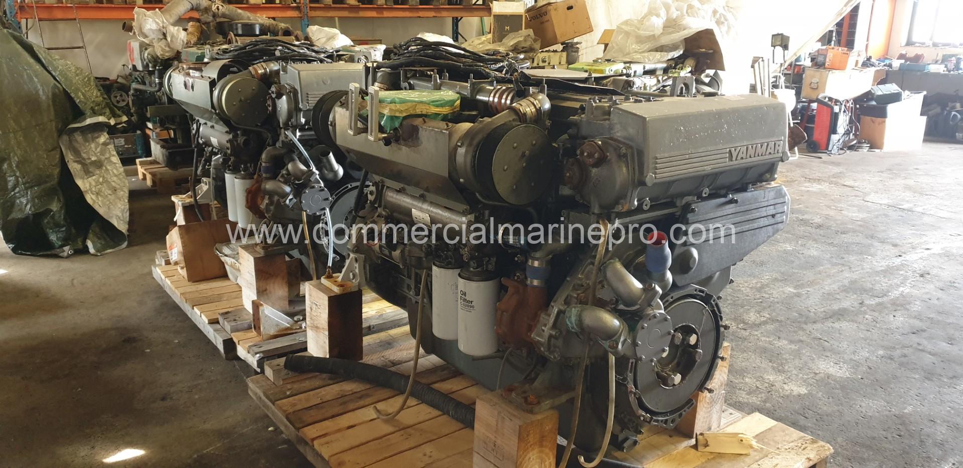 Pair YANMAR 6HYM-ETE Marine Propulsion Engines - Image 2