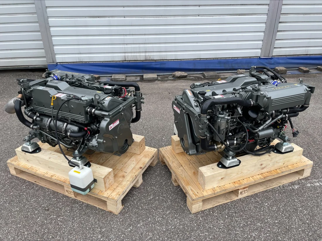 Pair of YANMAR 6LPA-STP Engines