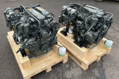 Pair of YANMAR 4LHA-STP Engines