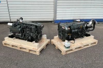 Pair of YANMAR 6LYA-STP Engines