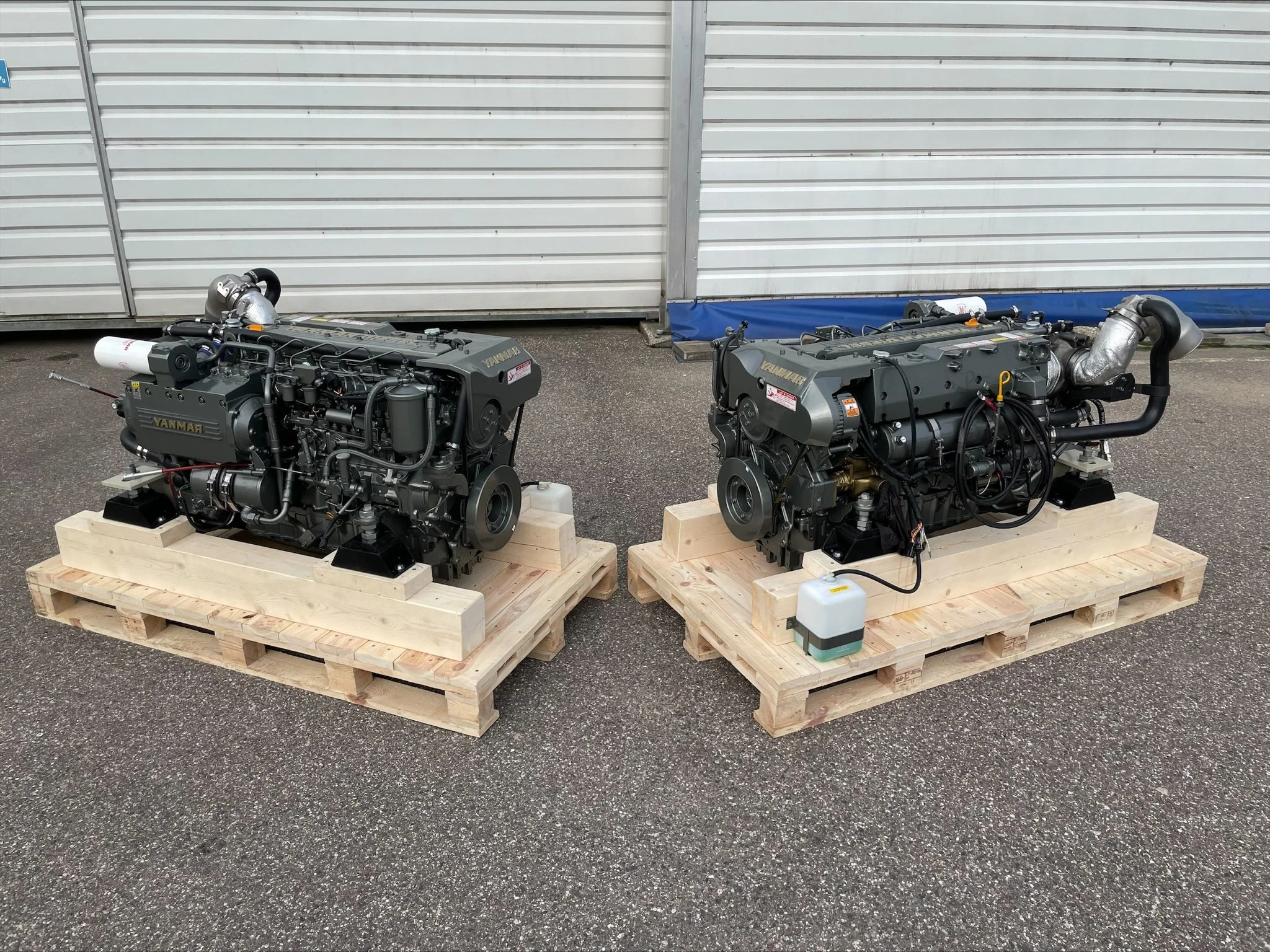 Pair of YANMAR 6LYA-STP Engines