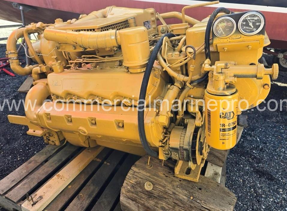 Single or Pair CAT 3208 Marine Propulsion Engines with Twin Disc 507 Gears