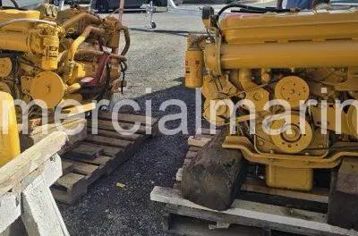 Single or Pair CAT 3208 Marine Propulsion Engines with Twin Disc 507 Gears