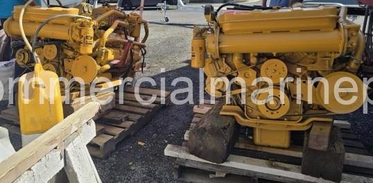 Single or Pair CAT 3208 Marine Propulsion Engines with Twin Disc 507 Gears