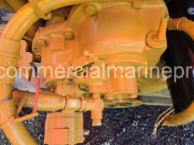 Single or Pair CAT 3208 Marine Propulsion Engines with Twin Disc 507 Gears