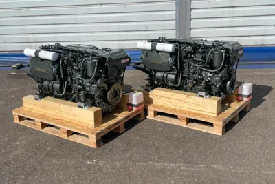 Pair of YANMAR 6LY2A-STP Engines