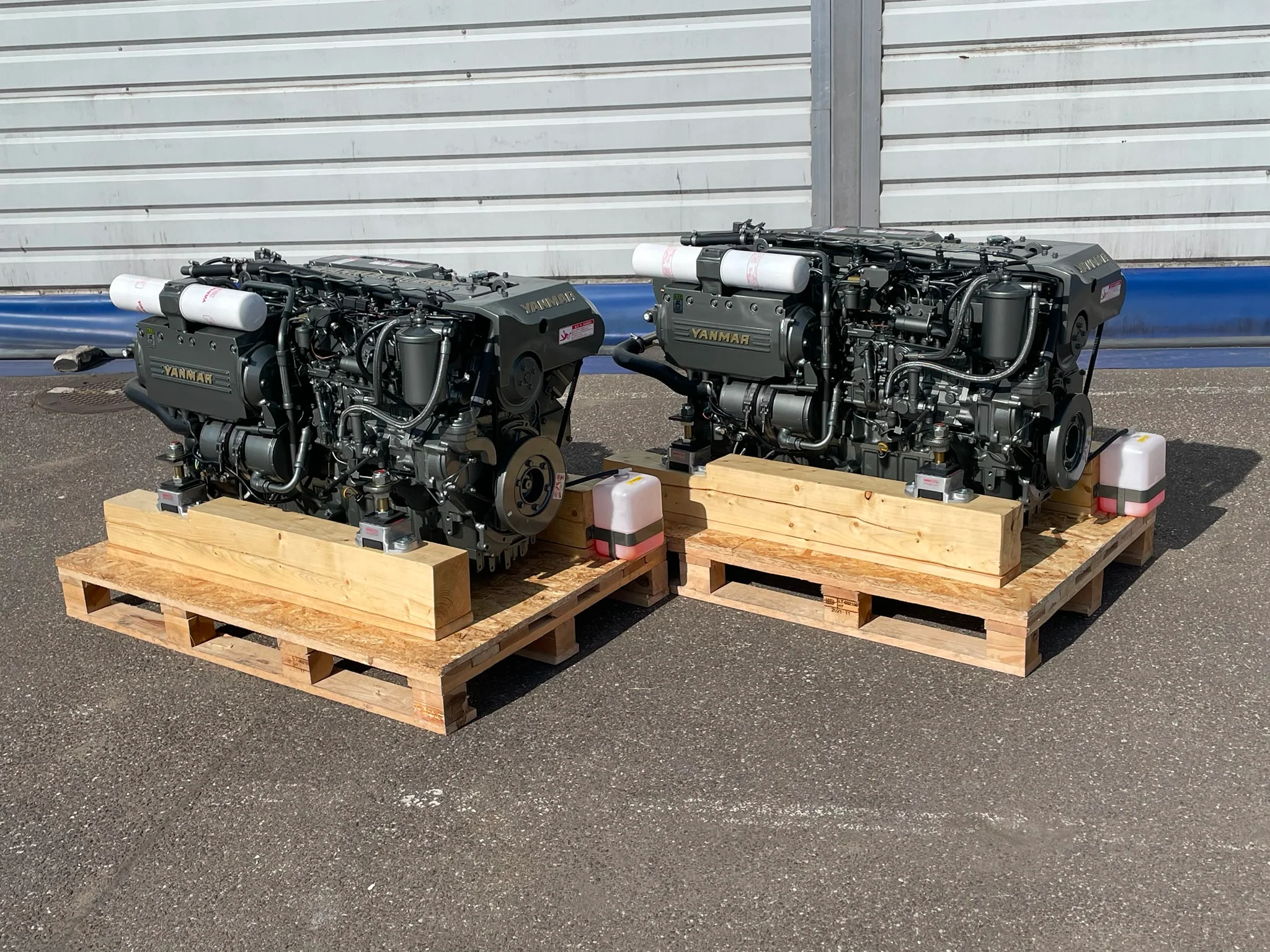 Pair of YANMAR 6LY2A-STP Engines