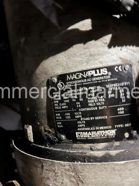 Pair John Deere 4045 AFM85 Marine Gensets