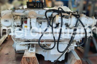 Pair of MAN D2840 LE401 Marine Propulsion Engines